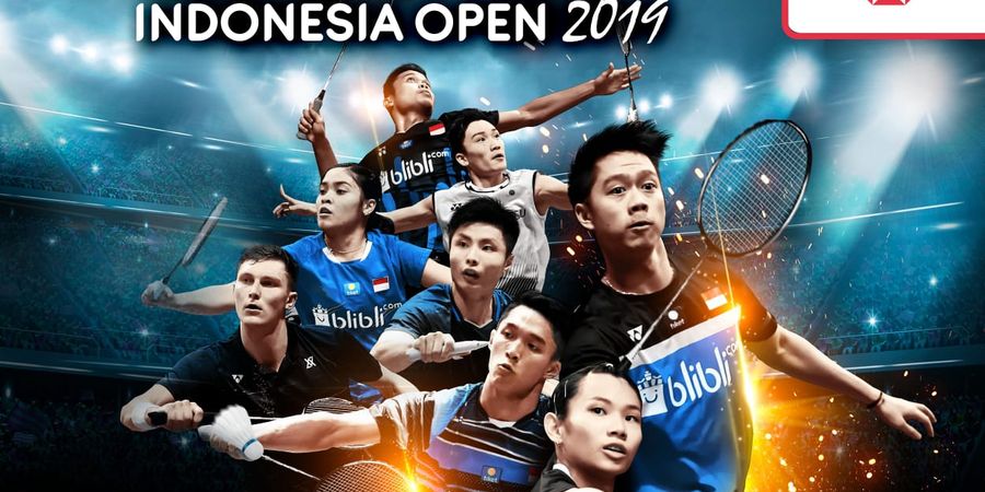 Lebih dari 100 Wakil Merah Putih Akan Turun pada Indonesia Open 2019