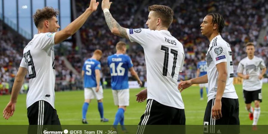 Hasil Kualifikasi Piala Eropa, Jerman Pesta Pora Melibas Estonia 8-0