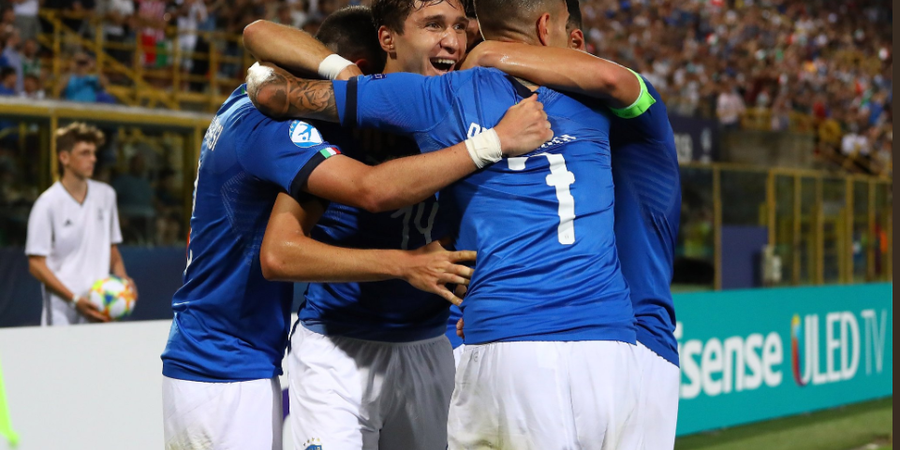 Gemilang di Euro U-21 2019, Federico Chiesa Bawa Italia Kalahkan Spanyol
