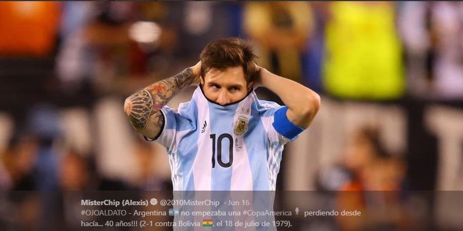 Sejak Tahun 2016, Messi Jalani Banyak Hal Mengerikan Bersama Argentina