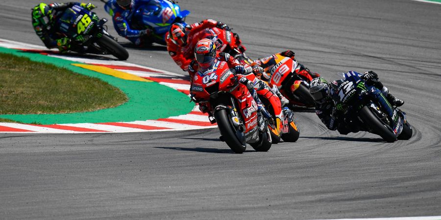 MotoGP Catalunya 2019 - Lorenzo Akui Menyalip Vinales di Momen yang Salah