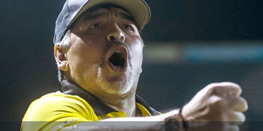 Ngamuk, Maradona Sebut Argentina Saat Ini Bisa Kalah dari Tim Antah Berantah