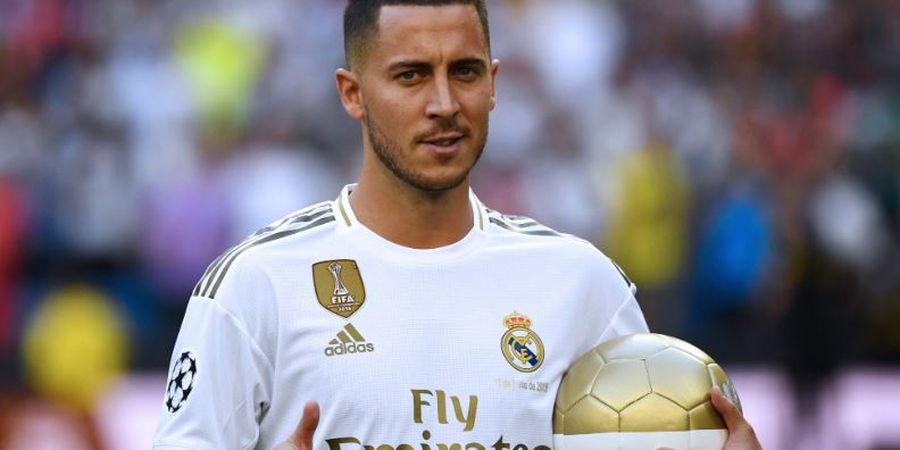 Penerus Ronaldo Tolak Berikan Nomor 7, Hazard Akhirnya Pilih Angka Ini