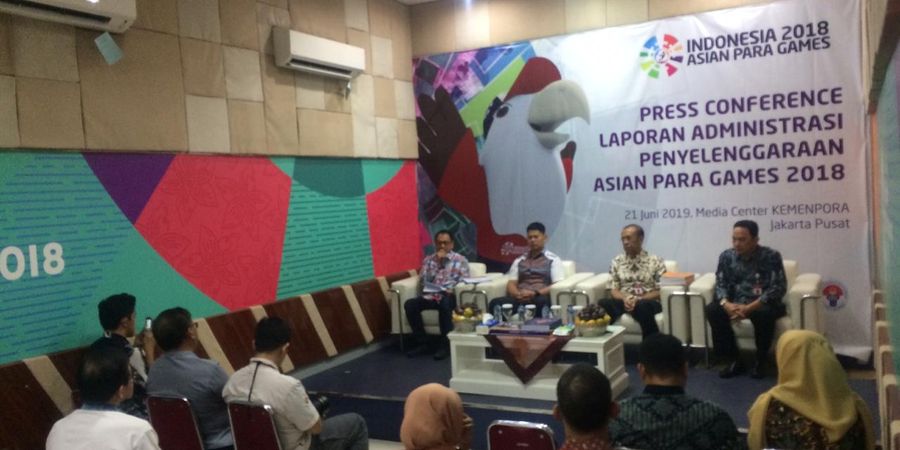 Kemenpora Resmi Menerima Laporan Asian Para Games 2018