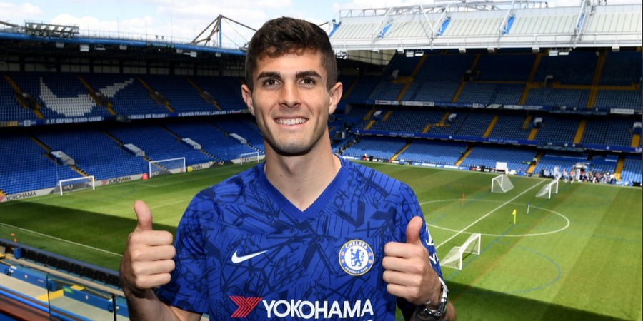 Christian Pulisic Gemilang di Piala Emas, Suporter Chelsea Lupakan Eden Hazard