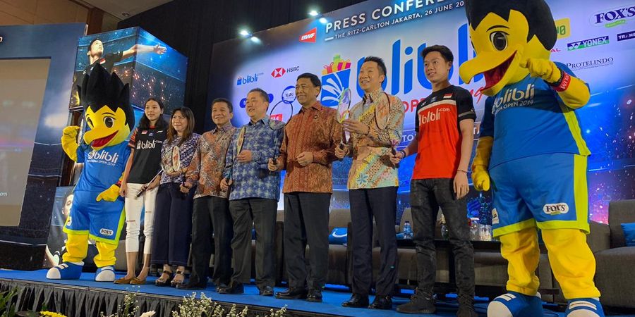 Ingin Tampil Beda, Indonesia Open 2019 Usung Konsep 'Sportartainment'