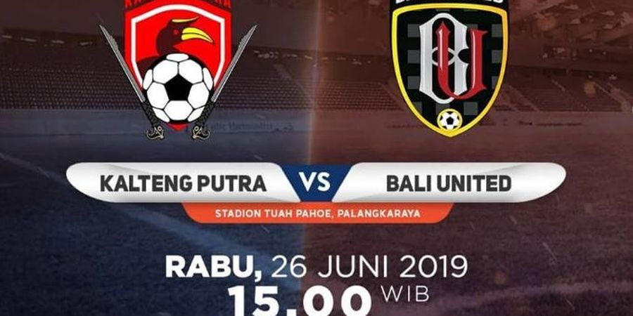 Link Live Streaming Kalteng Putra Vs Bali United, Lilipaly Tak Ingin Remehkan Lawan