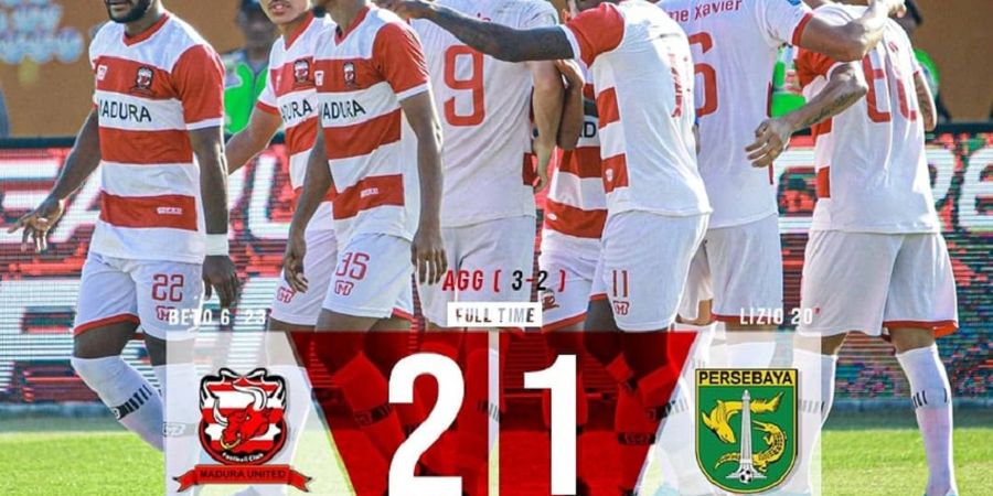 Madura United Lengkapi Semifinalis Piala Indonesia Usai Tekuk Persebaya