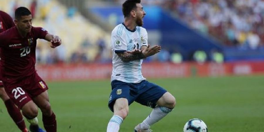 Ketika Gol Roket Messi Menghancurkan Brasil di Semifinal