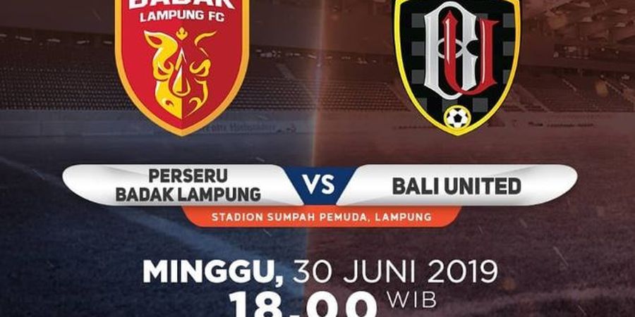Link Live Streaming Perseru Badak Lampung FC Vs Bali United