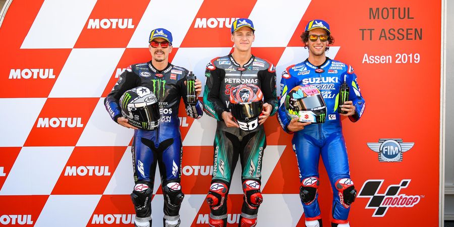 Link Live Streaming MotoGP Belanda 2019 - Menanti Kemenangan Fabio Quartararo dan Kebangkitan Valentino Rossi