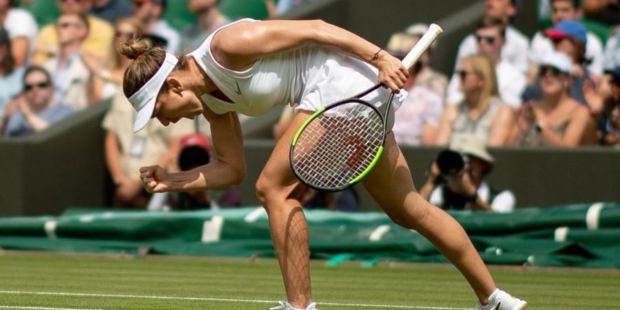 Sempat Merasakan Sakit, Simona Halep Maju ke Babak Ke-2 Wimbledon 2019