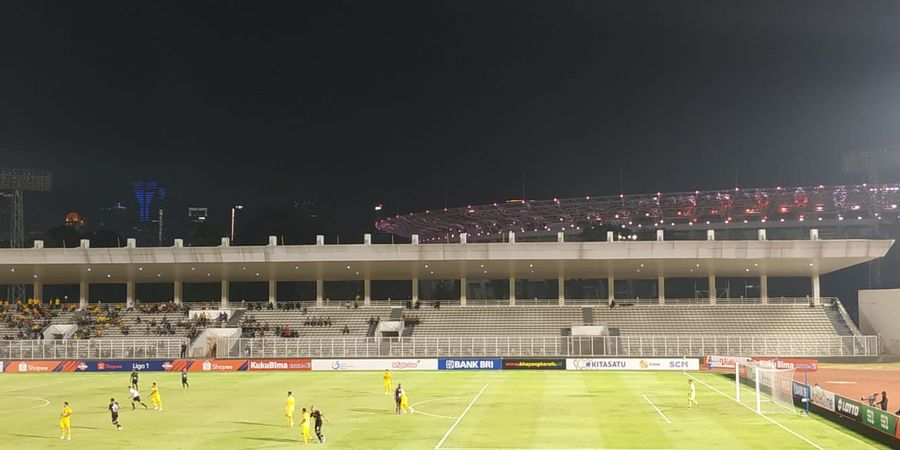 Laga Bhayangkara Vs Tira Persikabo 'Beraroma Eropa' di Stadion Madya