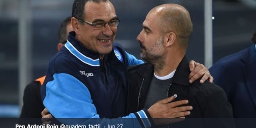 Ada Udang di Balik Batu dari Ucapan Selamat Guardiola kepada Sarri