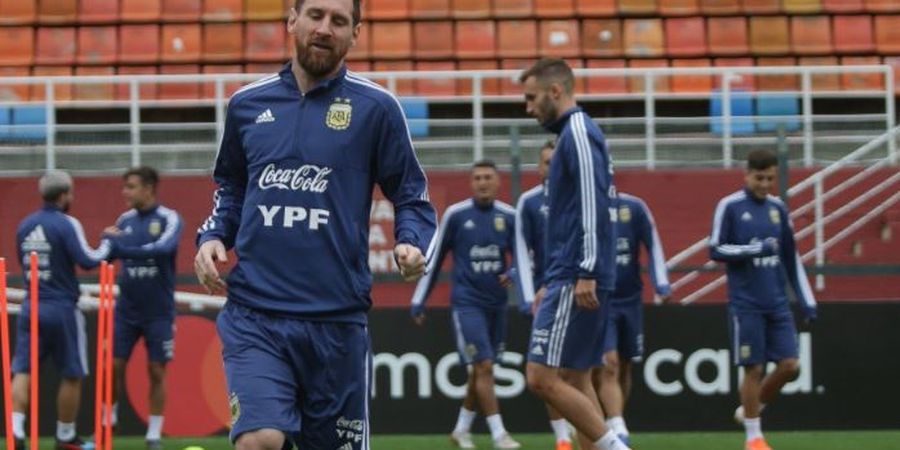 Susunan Pemain Argentina Vs Cile - Messi Punya Rekan Baru di Lini Depan