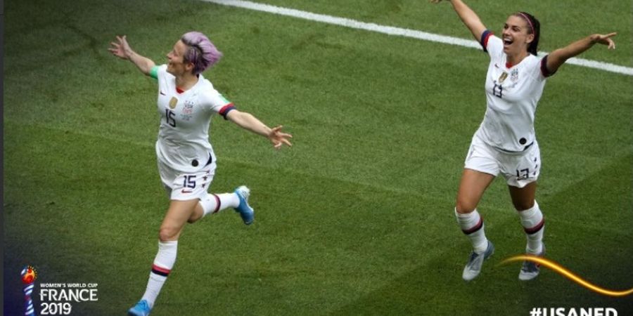 Jagoan Piala Dunia Wanita Dipromosikan Jadi Presiden Amerika