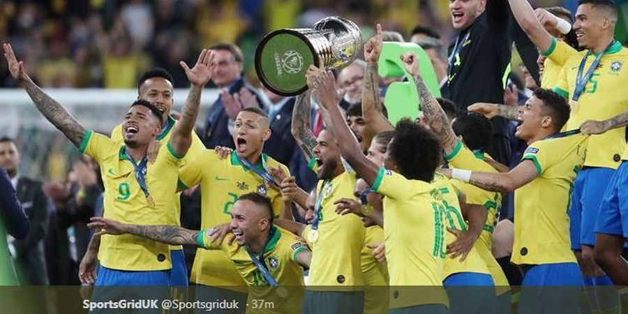 Tradisi Unik Brasil, Selalu Juara kalau Jadi Tuan Rumah Copa America