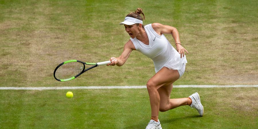 Wimbledon 2019 - Singkirkan Wakil China, Simona Halep Pijak Semifinal