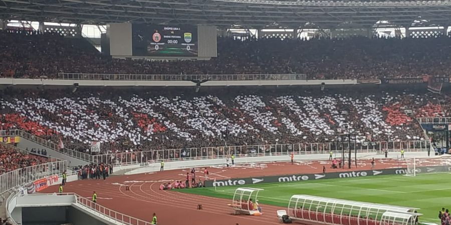 'Keep the Faith' Jadi Pesan The Jakmania Pada Laga Persija Vs Persib