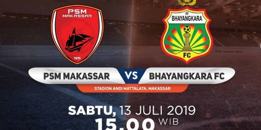 PSM Makassar Kalahkan Bhayangkara FC dan Tanjaki Klasemen Liga 1 2019