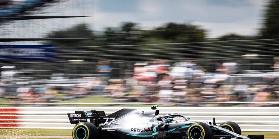 Hamilton Akui Bottas Tampil Tenang pada Hari Pertama F1 Inggris 2019