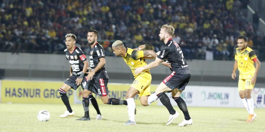 Satu Gol Bali United Dianulir, Barito Putera Raih Kemenangan Pertama 