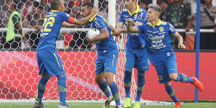 Jalani Laga Tunda Melawan Arema FC, Persib Bandung Bawa 20 Pemain