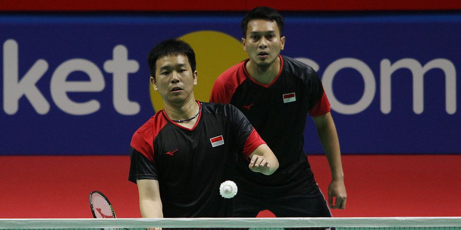 Hasil Kejuaraan Dunia BWF 2019 - Ahsan/Hendra Menang dalam 26 Menit