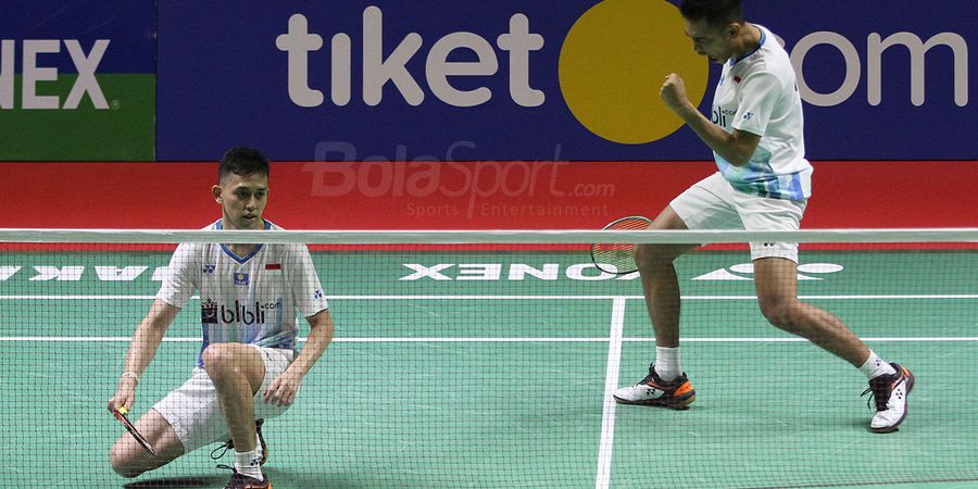Indonesia Open 2019 - Fajar/Rian Menang, Indonesia Kirim Tiga Wakil Ganda Putra ke Perempat Final
