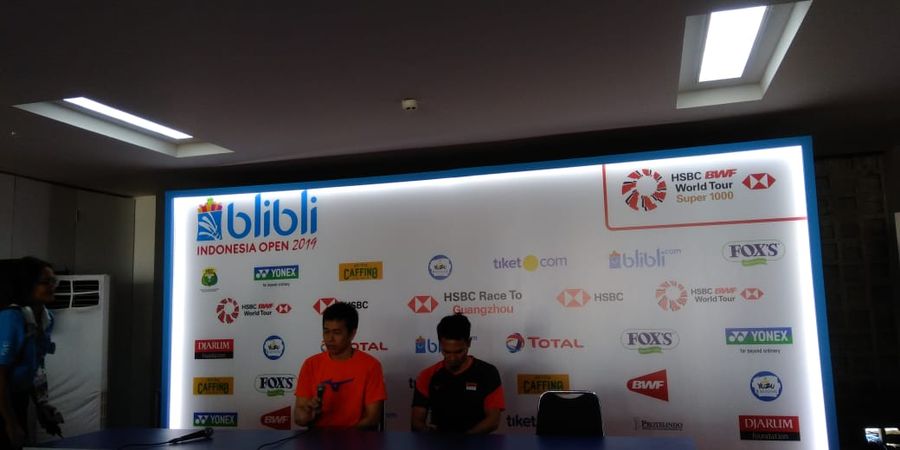 Indonesia Open 2019 - Lewati Babak 16 Besar, Ahsan/Hendra: Lebih Enak Mainnya