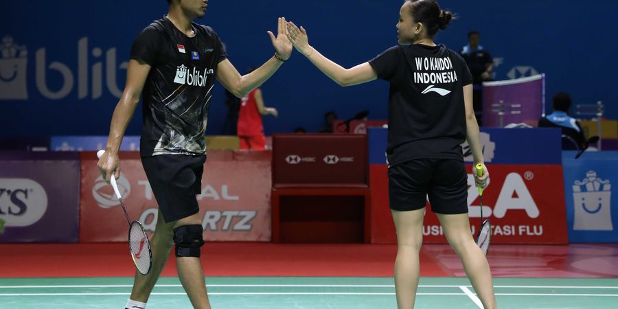 Hasil Thailand Open 2019 - Tontowi/Winny Disisihkan Pasangan China