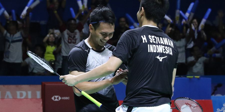 Indonesia Open 2019 - Final di Istora Jadi yang Ke-5 bagi Ahsan/Hendra
