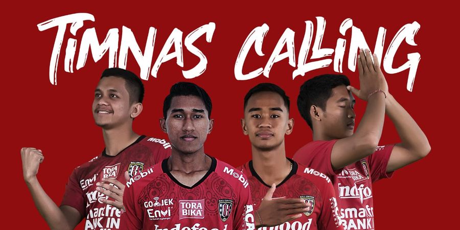Empat Pemain Bali United Dipanggil Timnas U-22 untuk Ikuti TC