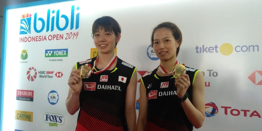 Pertahankan Gelar Indonesia Open 2019, Ini Kunci Ganda Putri Jepang