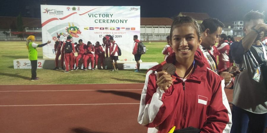 ASEAN Schools Games 2019 - Diva Renata Pecahkan Rekor Lompat Galah