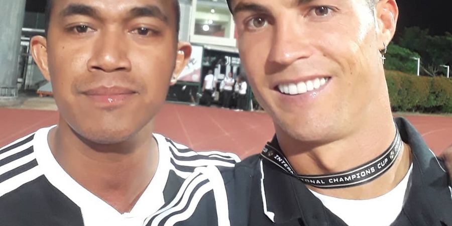 Kisah Fans Indonesia Jatuh dari Ketinggian 6 Meter untuk  Selfie Bersama Cristiano