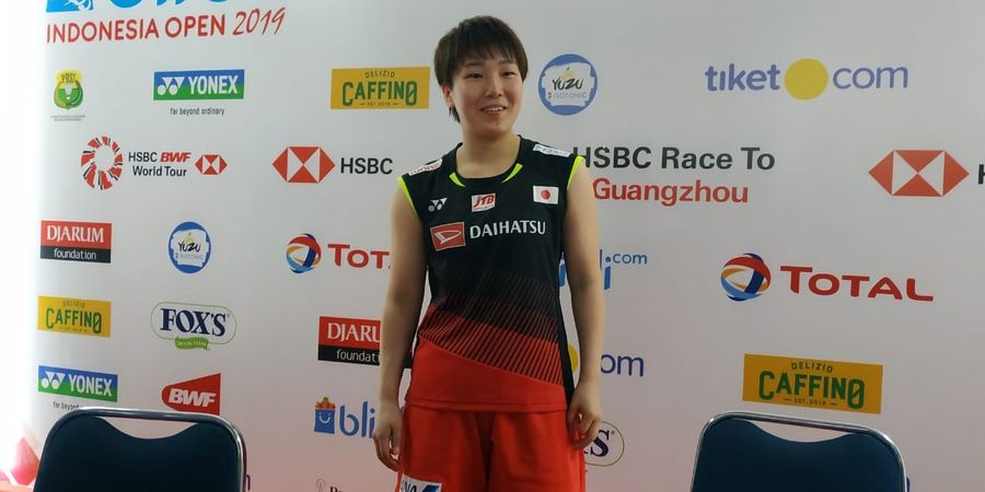 Bawa Emas Perdana Indonesia Open 2019,  Akane Yamaguchi Senang dengan Dukungan Istora