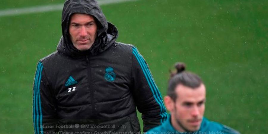 Real Madrid Usir Gareth Bale, Zidane Langsung Panen Kebencian