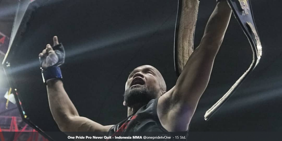 Singa Karo Theodorus Ginting Jadi Juara Nasional Baru One Pride MMA