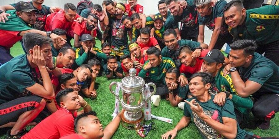 Mantan Striker Persib Bandung dan Eks Mitra Kukar Juara Piala FA Malaysia