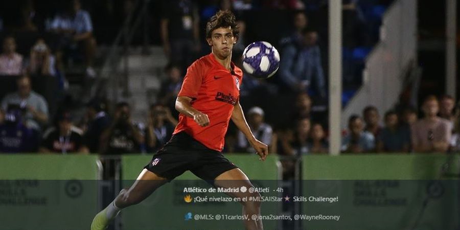 VIDEO - Iseng Ikut Acara MLS, Joao Felix Ketemu 'Kembarannya'