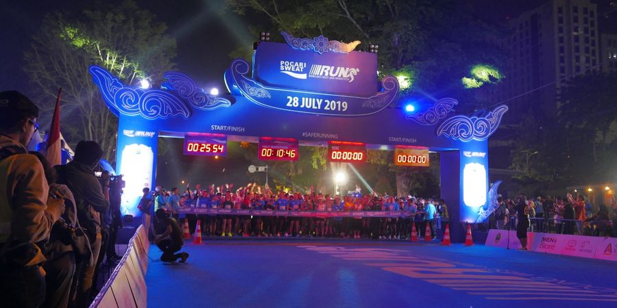 Pelari dari Sabang Sampai Merauke Meriahkan Pocari Sweat Run Bandung 2019