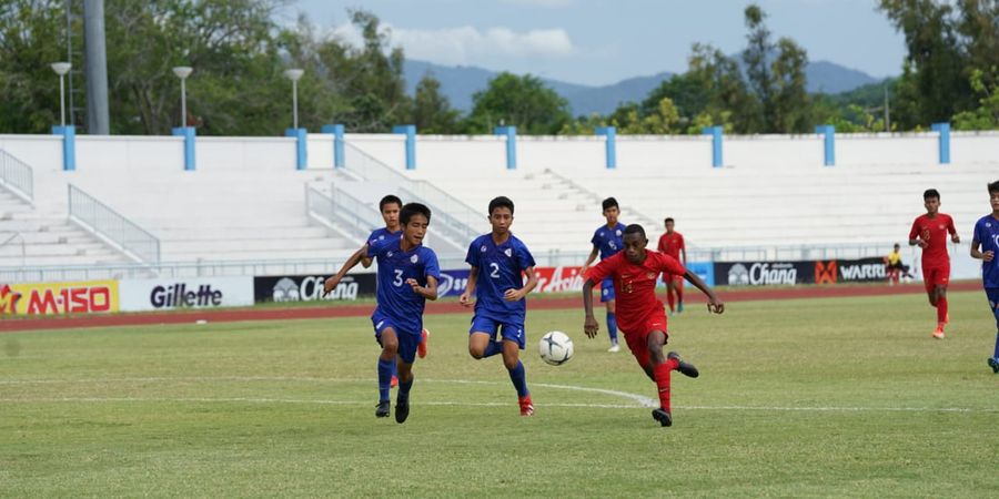 Link Live Streaming Semifinal Piala AFF U-15, Timnas U-15 Indonesia Vs Thailand