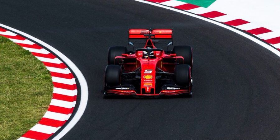 Hasil P1 Formula 1 GP Belgia 2019 - Vettel Jadi yang Tercepat