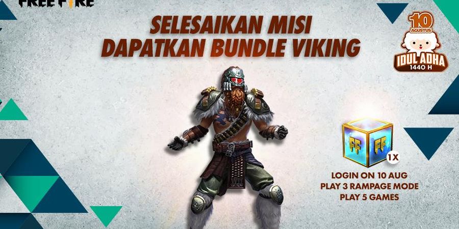 Garena Free Fire Bagi - Bagi Hadiah Di Event Idul Adha Dan Draw FAMAS