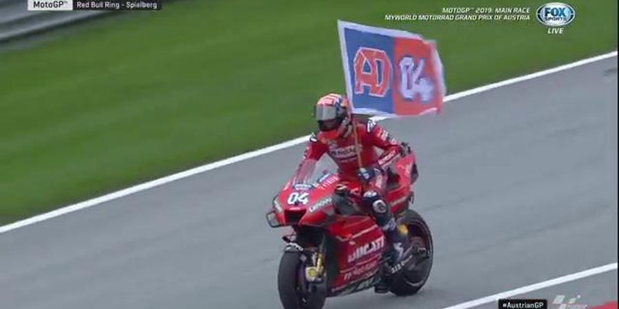 Hasil MotoGP Austria 2019 - Dovizioso: Itu Tikungan Terakhir... Saya Harus Melakukan Hal Gila!