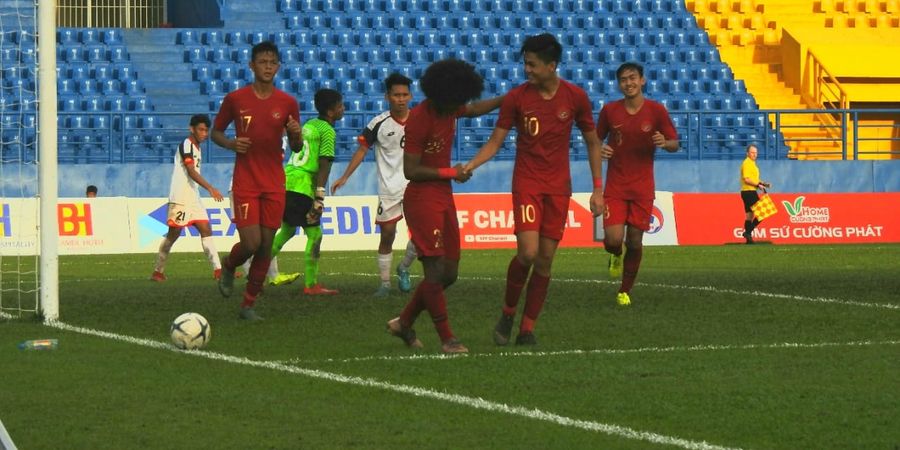 Indonesia U-18 vs Laos U-18, Kedua Tim Sama Kuat di Babak Pertama