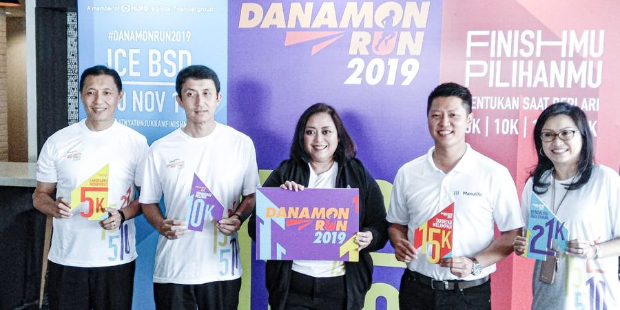 Pada Danamon Run 2019, Danamon Ajak Masyarakat Ikut Lari dengan Konsep Unik 