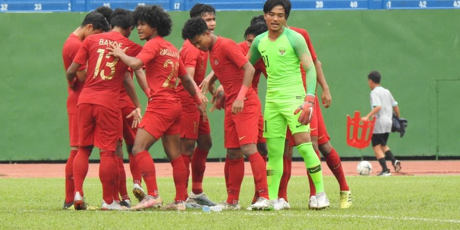 Timnas U-19 Indonesia Tertinggal dari Iran pada Babak Pertama