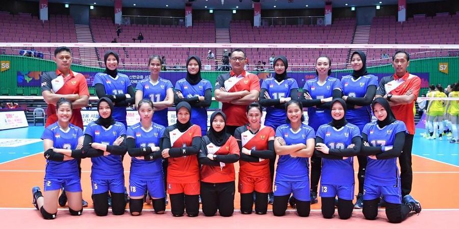 Kejuaraan Asia Senior  2019 - Tim Voli Putri Indonesia Kalah dari China